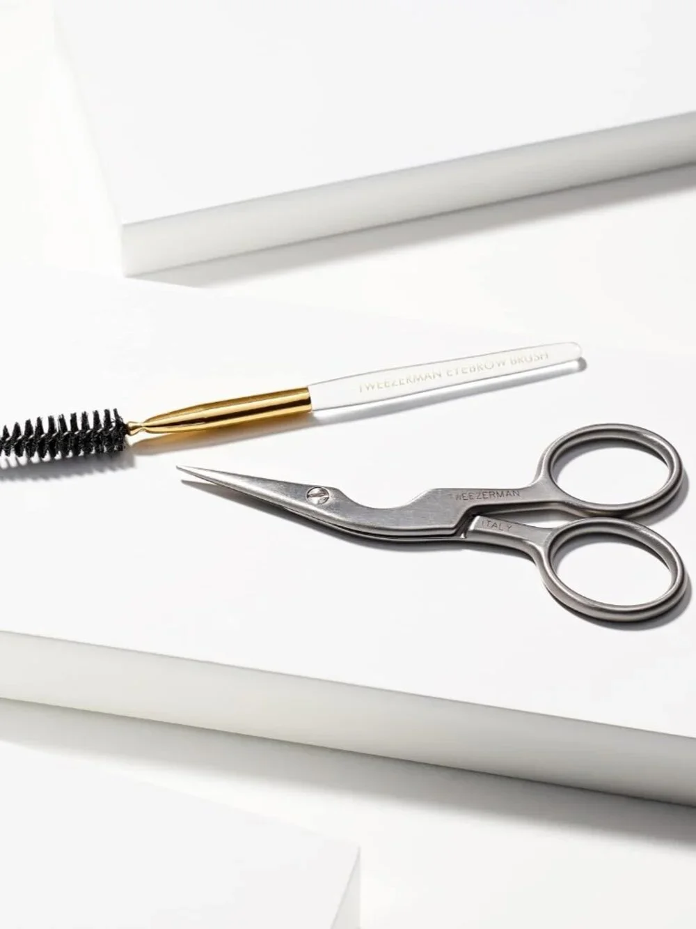 Eyebrow Shaping Scissors & Brush Stainless Steel - Picture 7 of 9